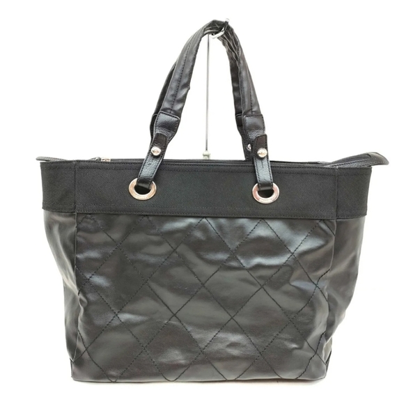 Chanel Paris Biarritz MM Coated Canvas Tote Bag - Picture 2 of 9